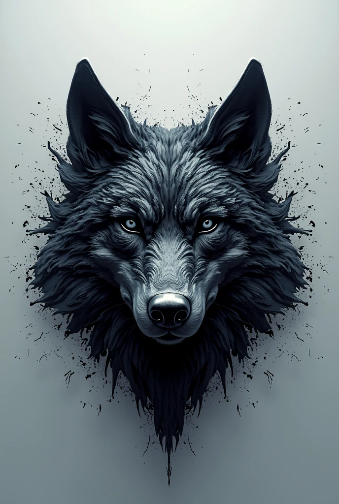 metallic logo Wolfgang Wolfy, glass effect, shiny effects, ink splash, blooming, post-processing, (best quality,4k,8k,highres,masterpiece:1.2),ultra-detailed,(realistic,photorealistic,photo-realistic:1.37),highly detailed, intricate, complex, 3D, studio lighting, vibrant colors, vivid, cinematic, dramatic lighting, volumetric lighting, cinematic framing, symmetrical, balanced composition, sharp focus, clean lines, minimalist, elegant, premium, luxury