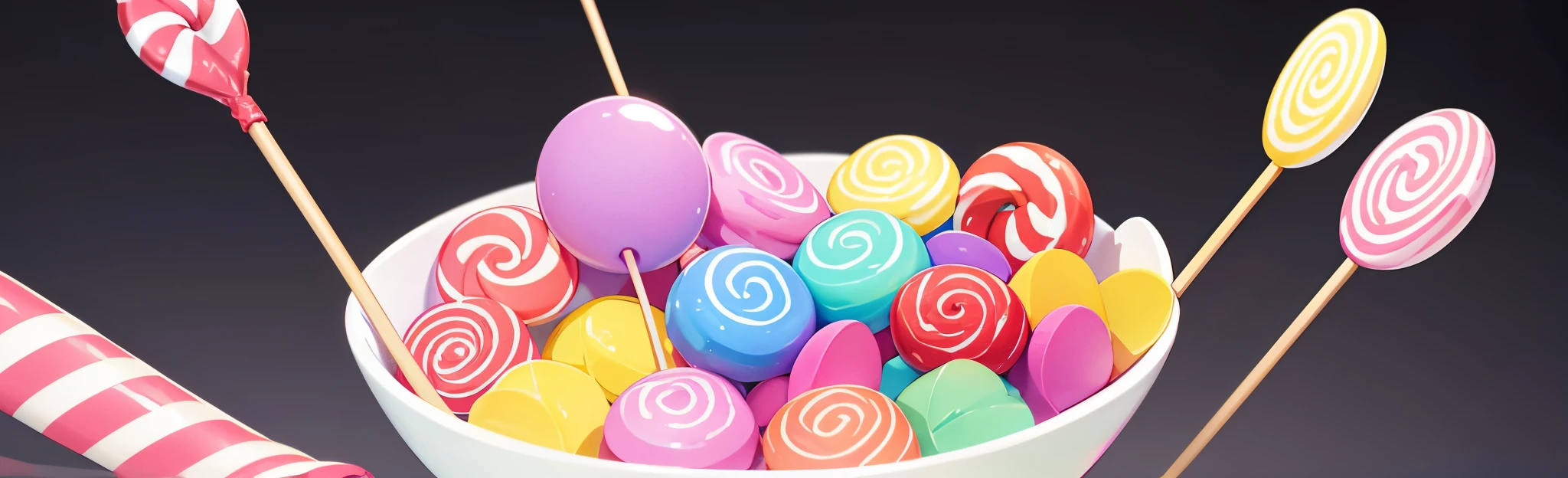 Lollipop, candy, simple background