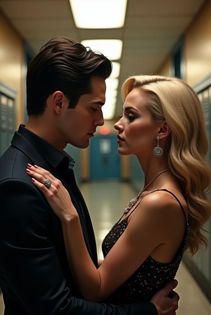 Damon Salvatore with Regina George