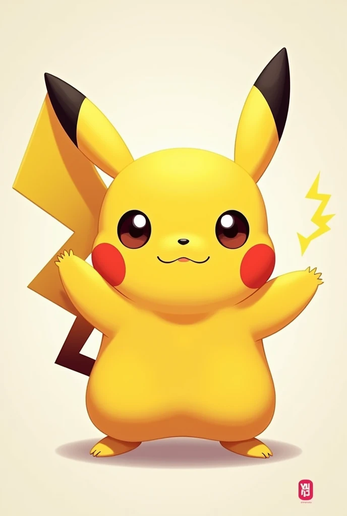 Make me a 2d pikachu