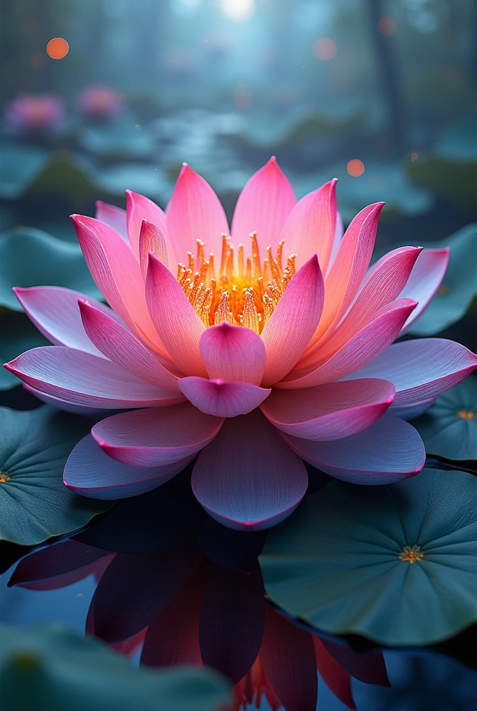 Psychedelic Lotus Flower,surreal fantasy flower,swirly vibrant colors,shiny petals,ethereal atmosphere,mystical nature,intricate patterns,Flowing forms,dreamy landscape,abstract background,beautiful detailed flower,extremely detailed petals,hight contrast,bright coloured,3D rendering,digitl art,conceptual artwork,photorealisitic,cinematic lighting,dramatic shadows,unearthly,psychedelic art,Visionary Art,Visionary Artist,award-winning art,work of art,best qualityer,8k,high resolution,ultra detali,realisitic
