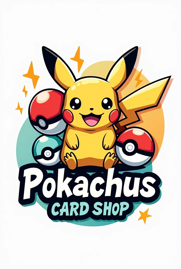 make me a pokemon card shop logo