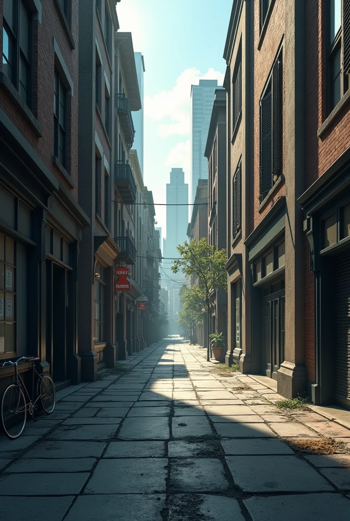 Street without people