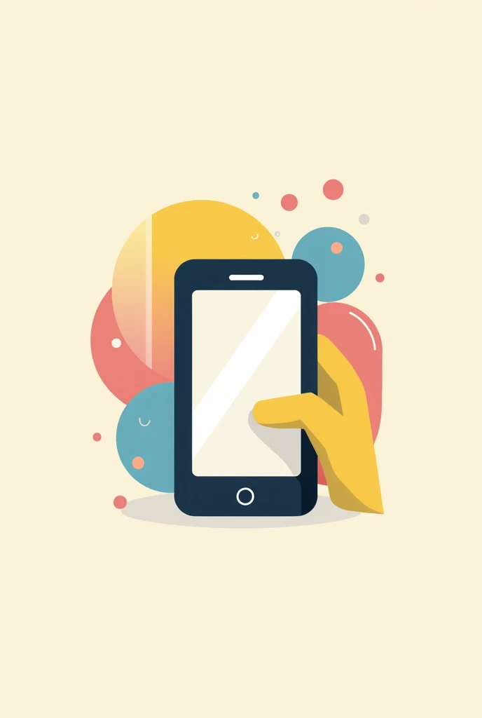 create a logo for a cell phone technical assistance company where the company name is "Apartment Atalaia", the logo must have the colors yellow, doradas, offwhite, blue and pink. and how do I symbolize a realistic cell phone