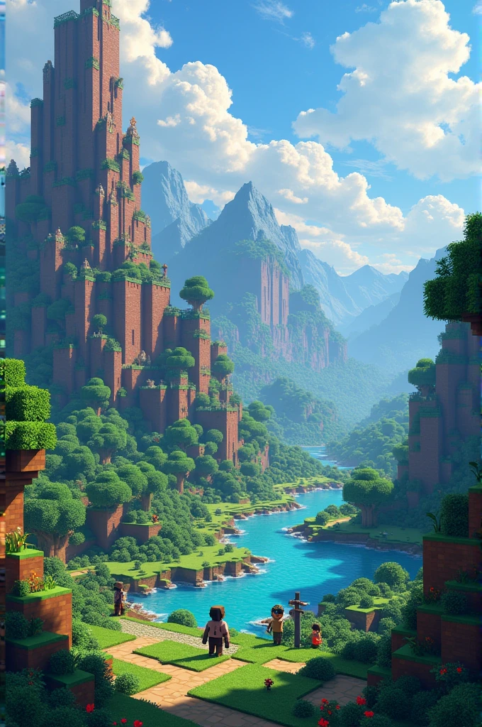 Minecraft in an rpg