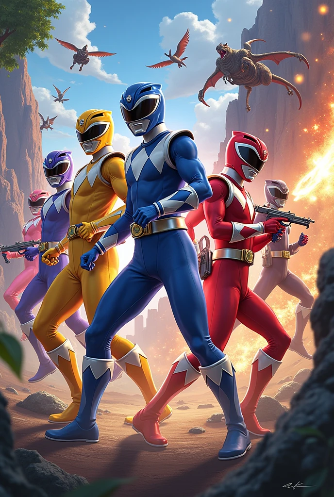 Power ranges mega Force