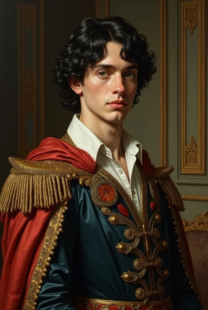 Guiseppe is a 2 young man who is one of the heirs to the Italian throne.. He has black hair and greenish eyes.