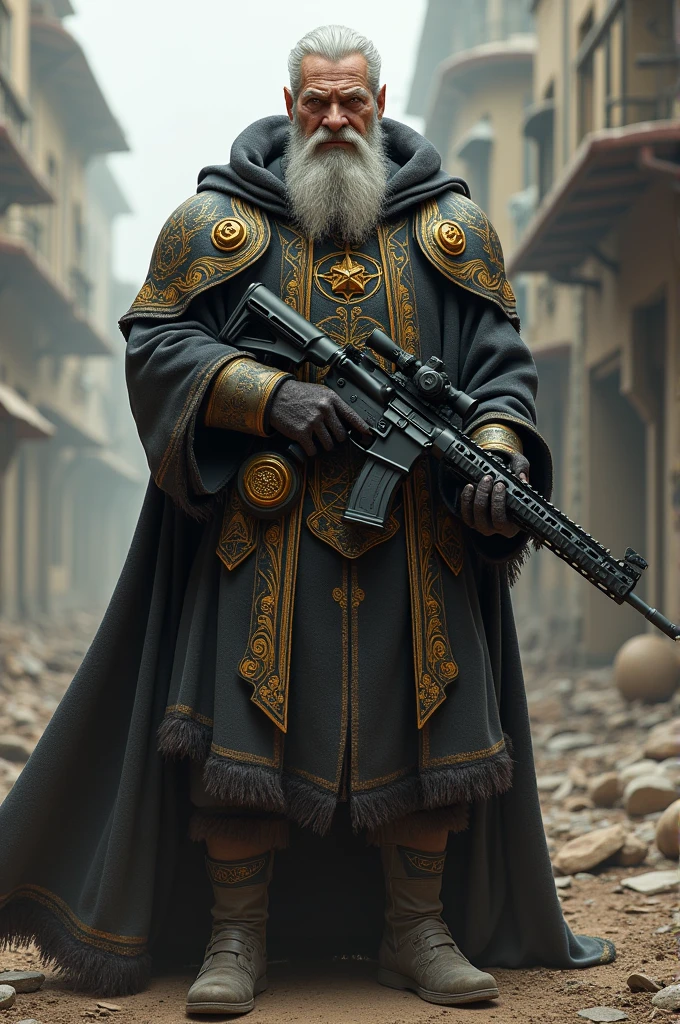 Believe me, the magical godfather cosmo, but he should bring an m416 and a helmet and a vest in war mode.