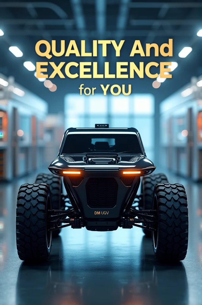 Instagram ad banner with the slogan Quality and excellence for you, come to ADM UGV