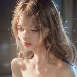 (As it is:1.5),アングルAs it is,((16K, masterpiece, RAW Photos, Highest quality,Ultra-high resolution, Realistic, Highly detailed CG integrated in 16K)), 8k, diamond,wallpaper, Written boundary depth,Beautiful Face:1.4,big, Beautiful double eyelids,Cinematic Light,Beautiful Face,(Detailed face),(slender and cute woman:1.4),(20-year-old),(表情As it is:1.4),close ~ eye,ポーズと肌の色と服装As it is:1.4,Accurate anatomy:1.4,((nsdw,naked,))