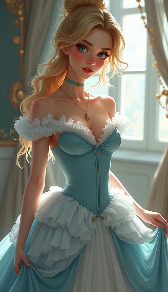 Naughty Cinderella, whole body