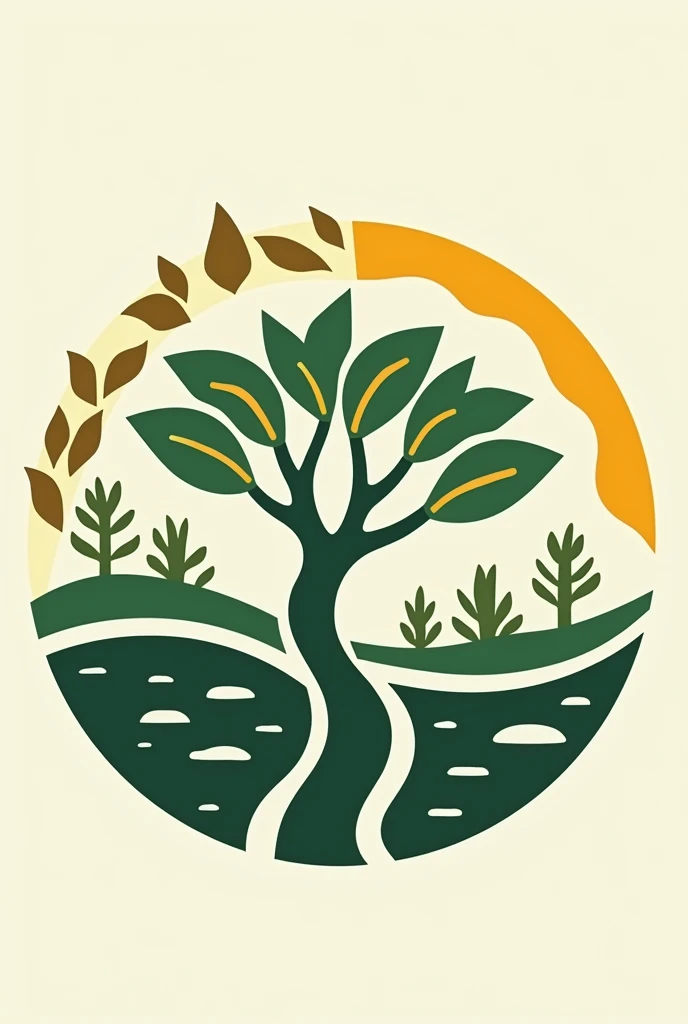 Create a logo for the management symposium whose theme is “Cerrado: Integration of traditional knowledge and modern technologies for sustainability”