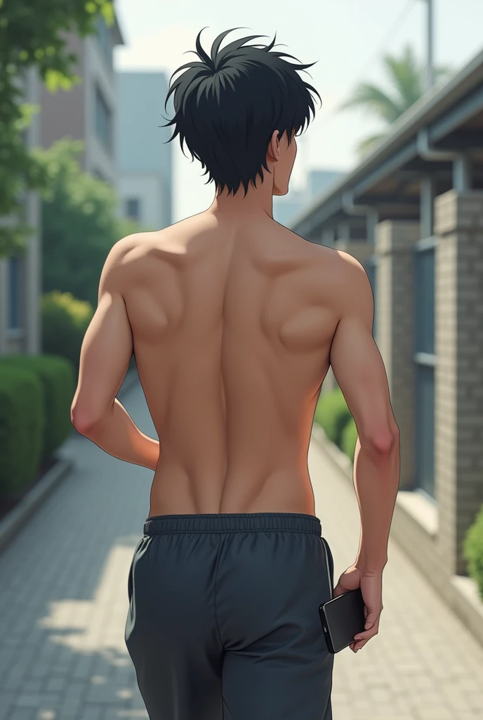 absurdres, highres, ultra detailed, Wide shot (masterpiece),(best quality:1.0), (ultra highres:1.0), detailed illustration, 8k, (multiple boys:1.2) handsome, smooth body, morning, yard, wear boxerbriefs, blushed face, climax face,