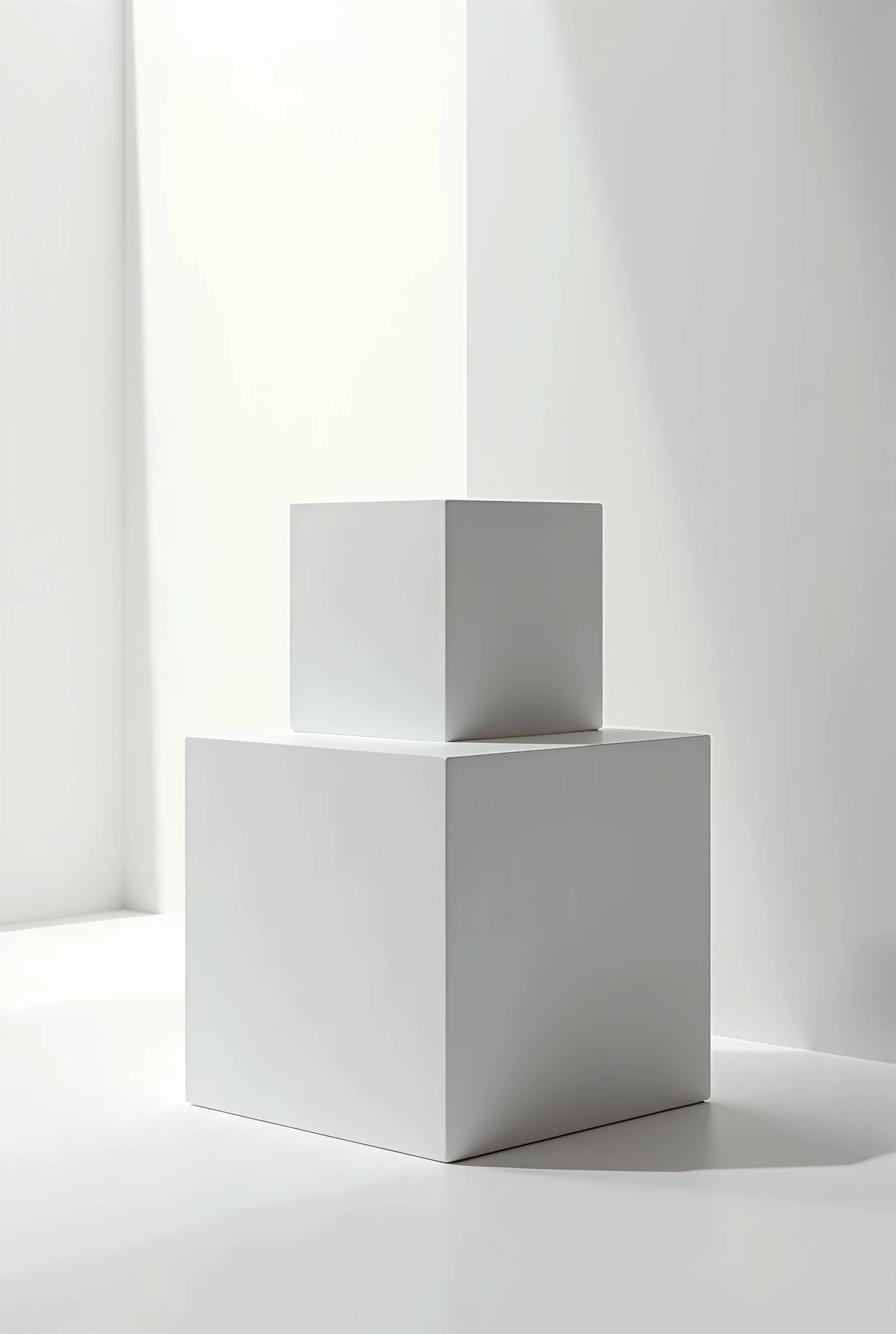 A composition from a cube