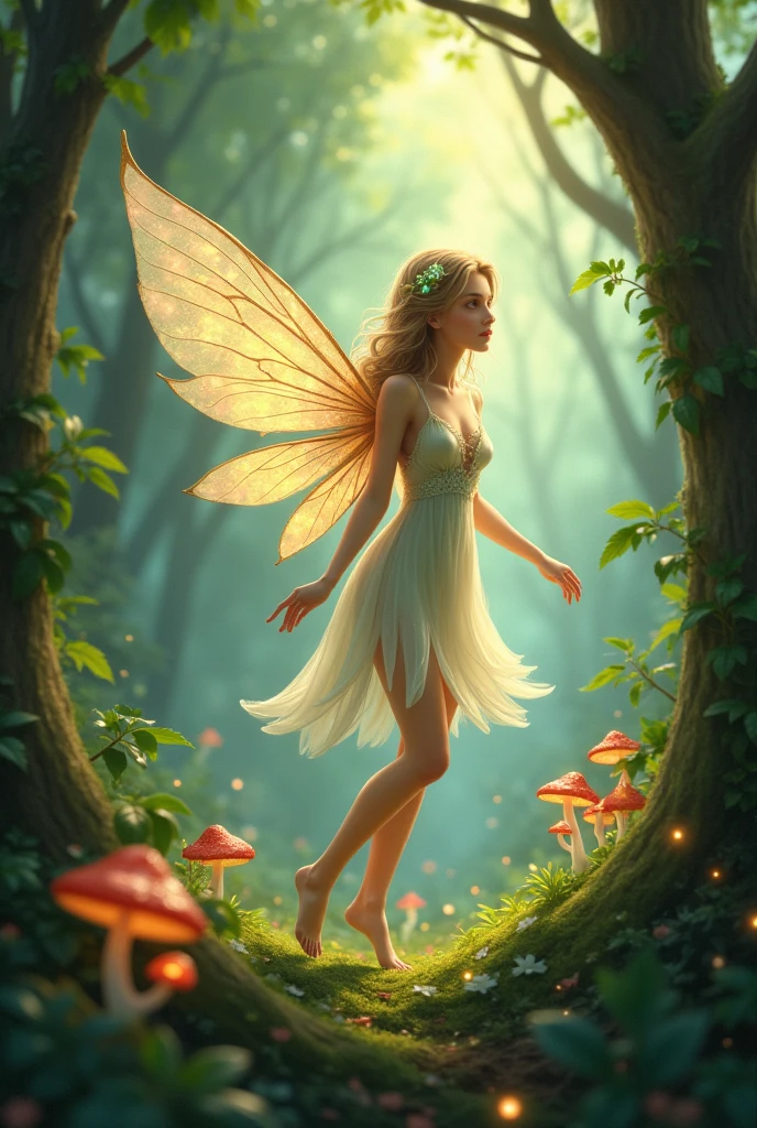 Draw a picture of a fairy