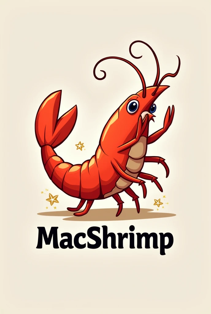 Shrimp packaging company name MACSHRIMP