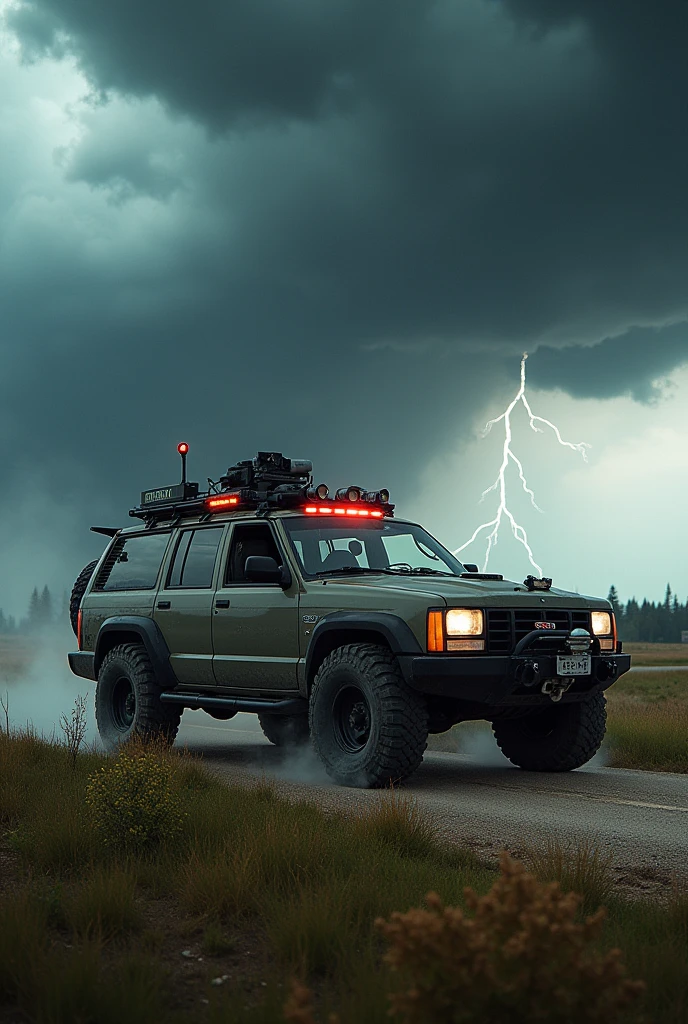 storm chaser car