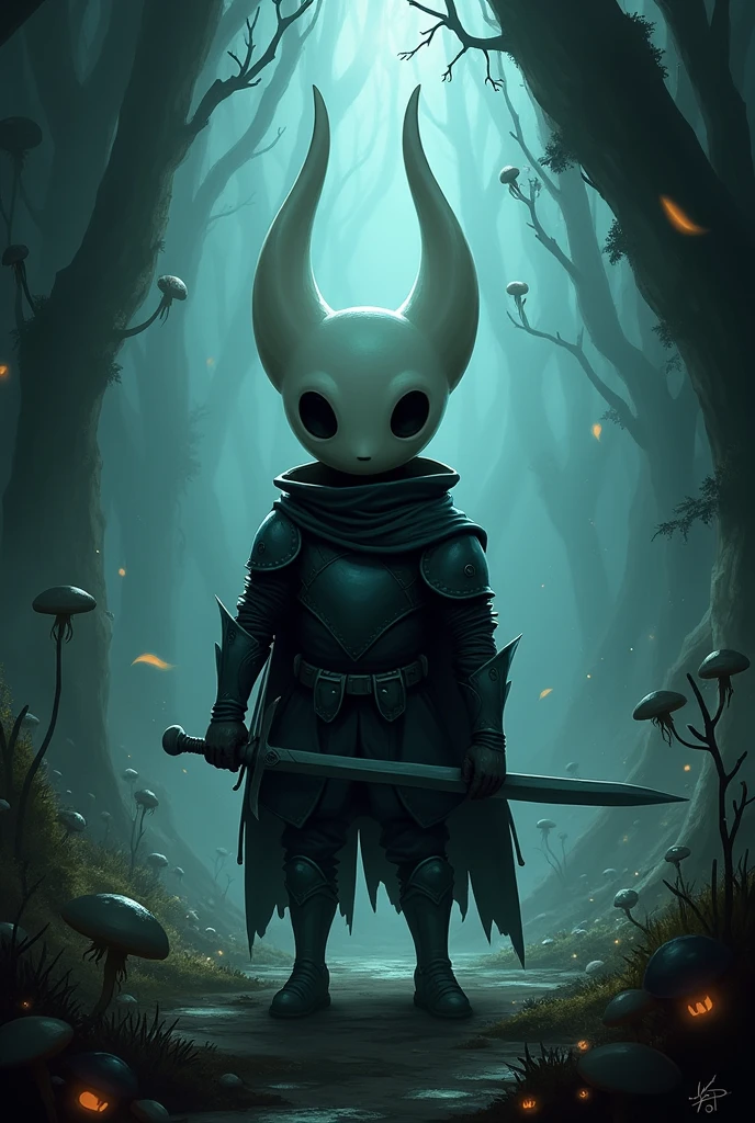 hazme una foto de perfil de hollow knight