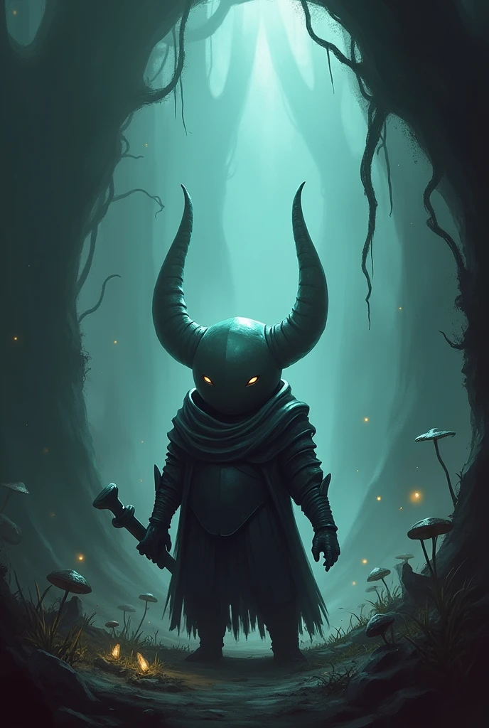 hazme una foto de perfil de hollow knight