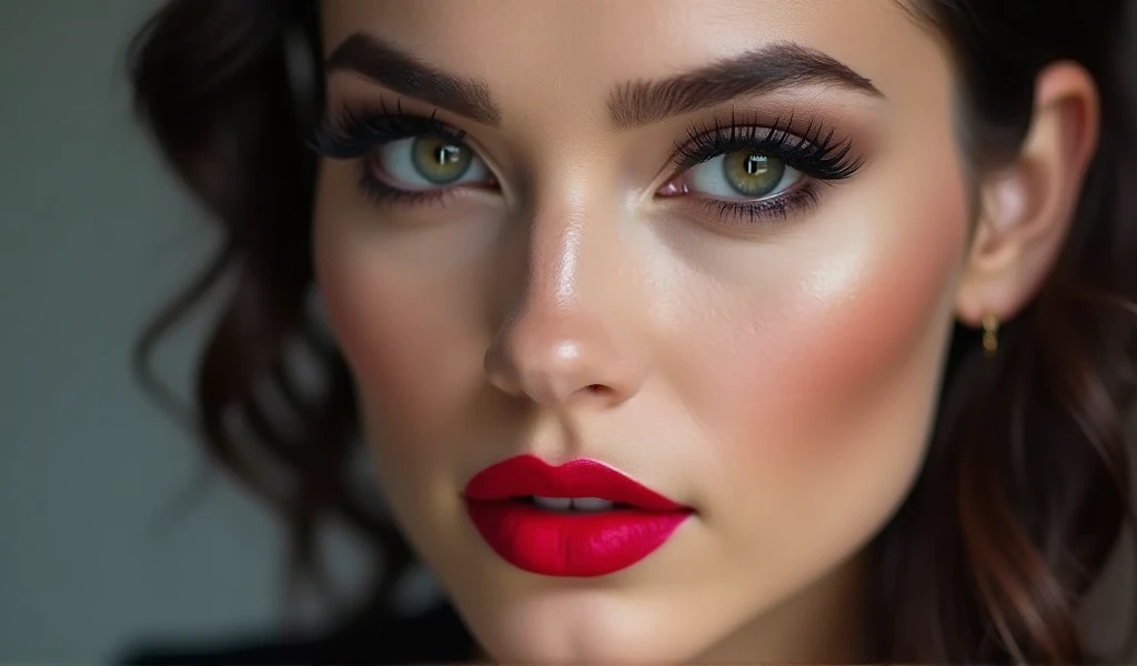 model makeup woman