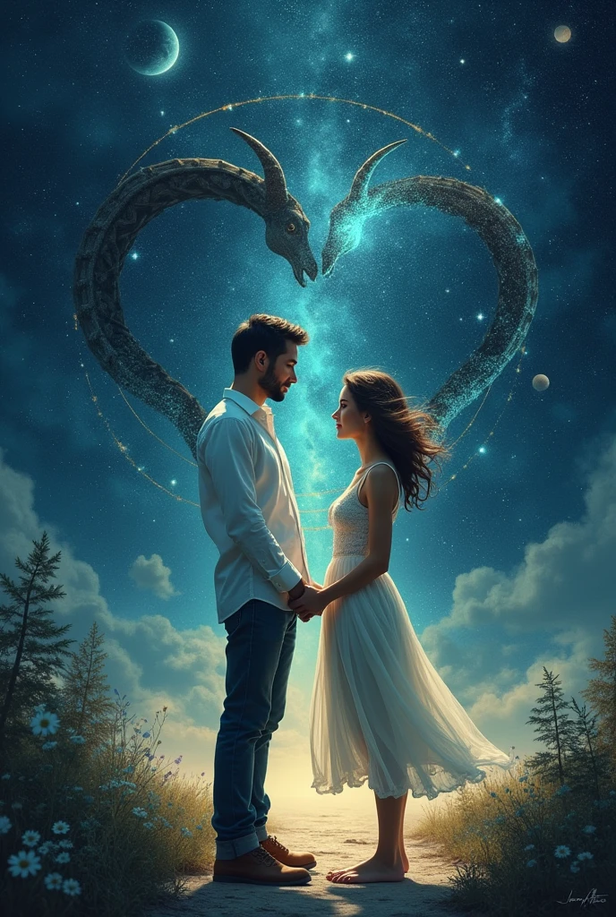 virgo (man)  and capricorn (women)