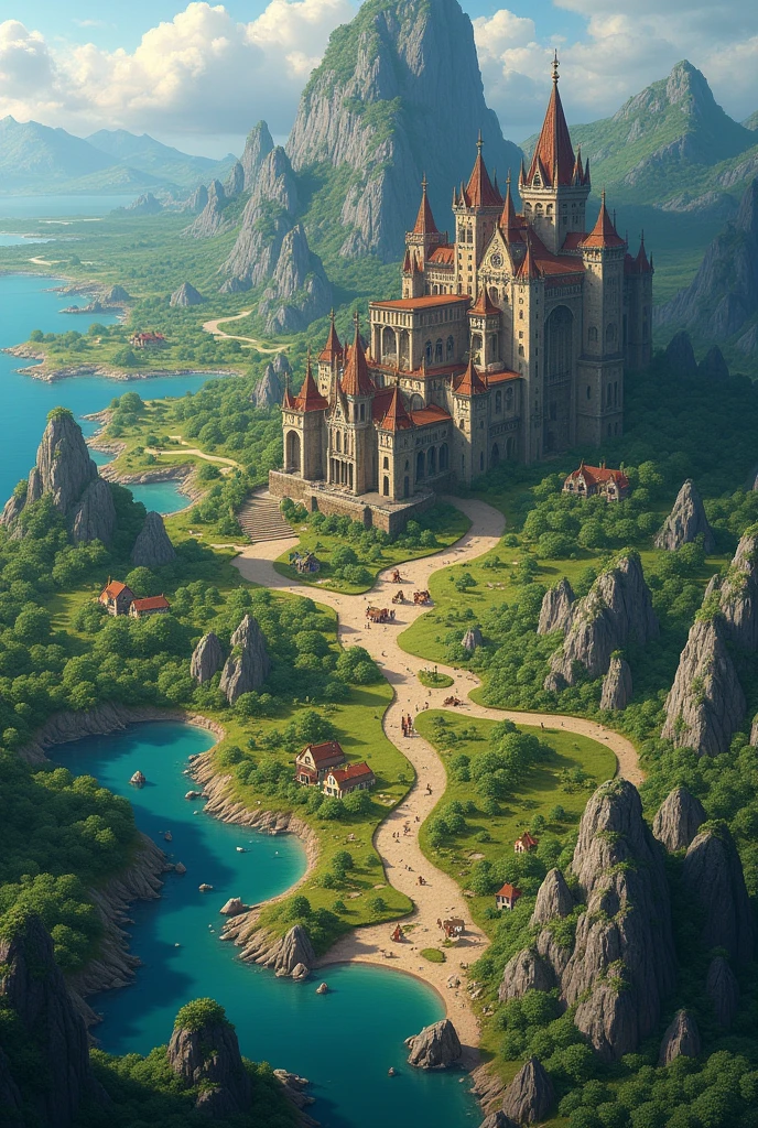 Make an RPG map within a kingdom