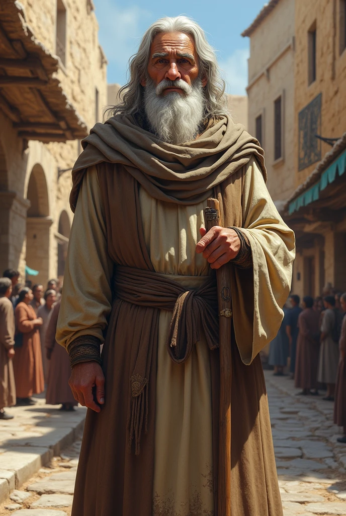 Generates an old man from ancient Jerusalem wise