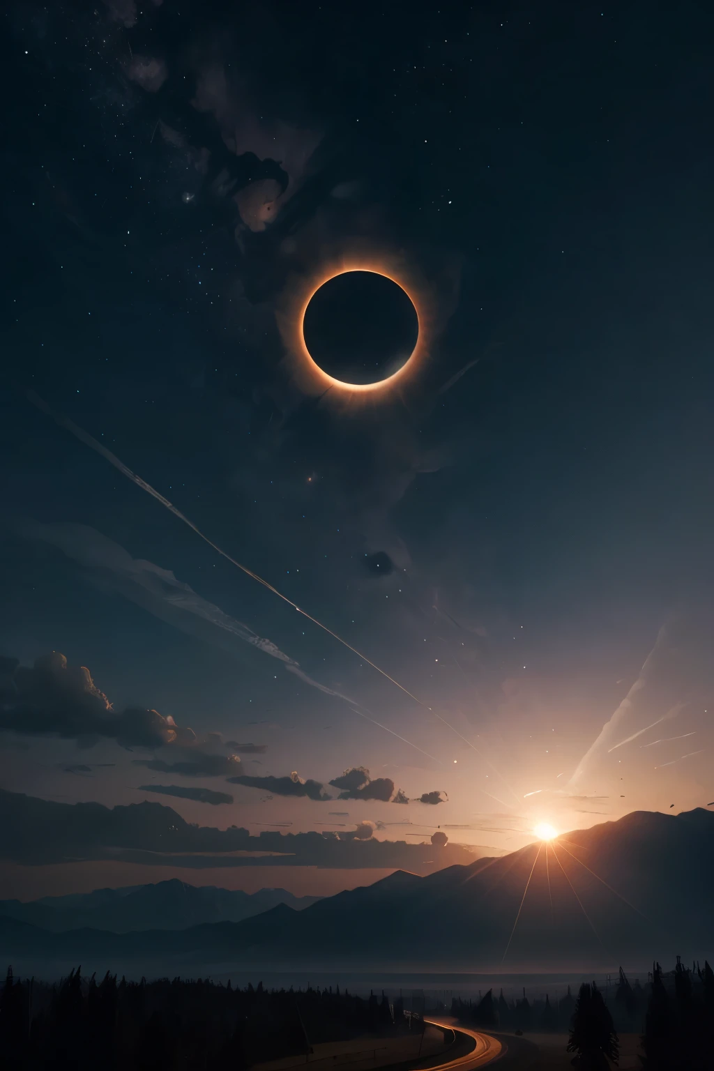 eclipse sky