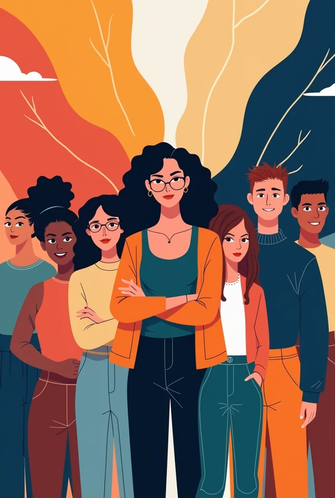 create an image for a tiktok channel with the name : Empowerment