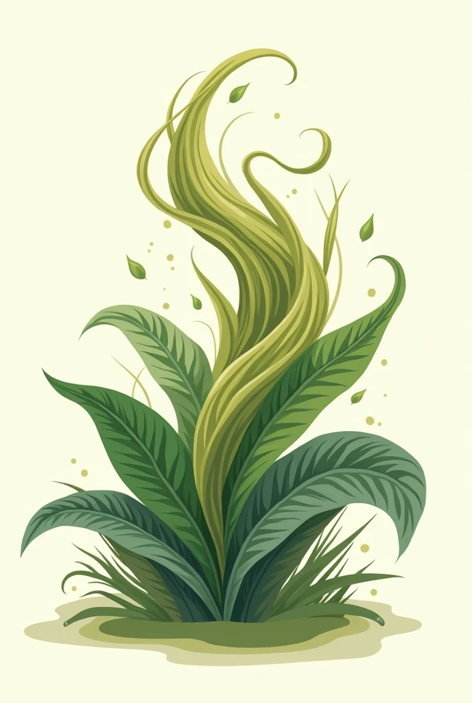Generate a logo for a shampoo with natural ingredients that conveys that it is 100% natural.% natural and helps hair growth