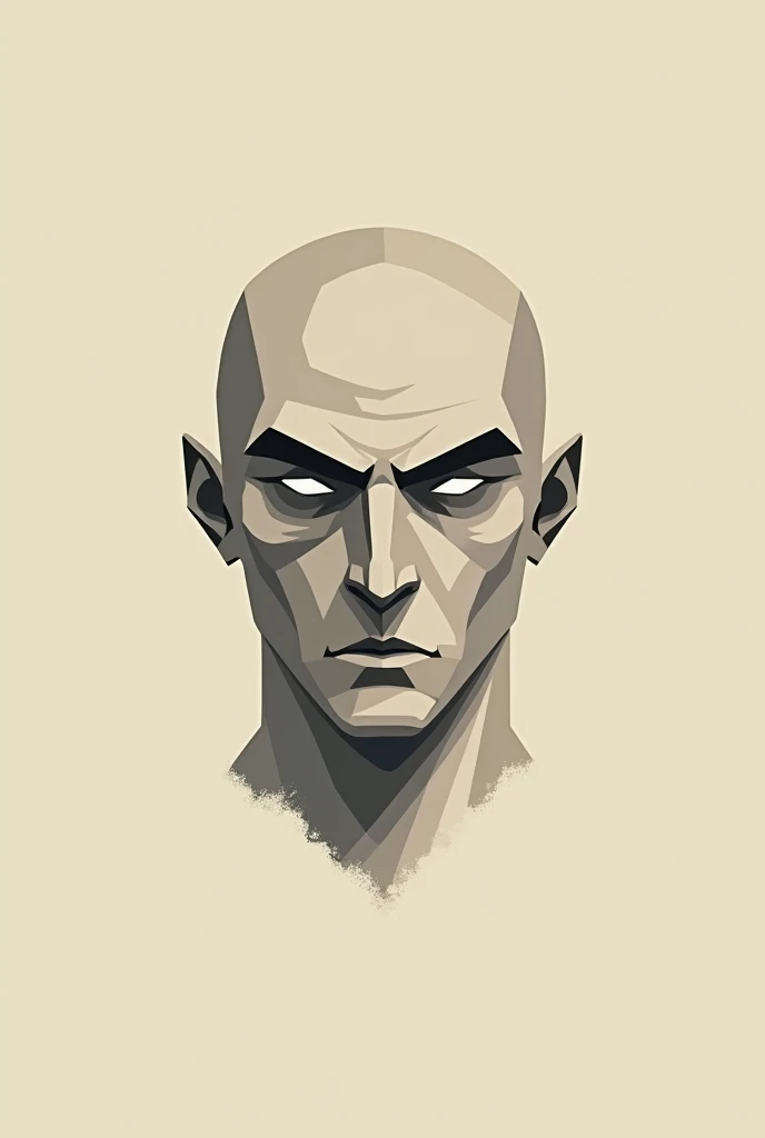 Minimalist medieval face
