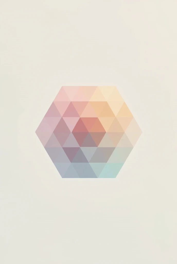 Corporate logo, counselling service, 'Equilibrium Constant Counselling', hexagone, pastel, color wheel, 