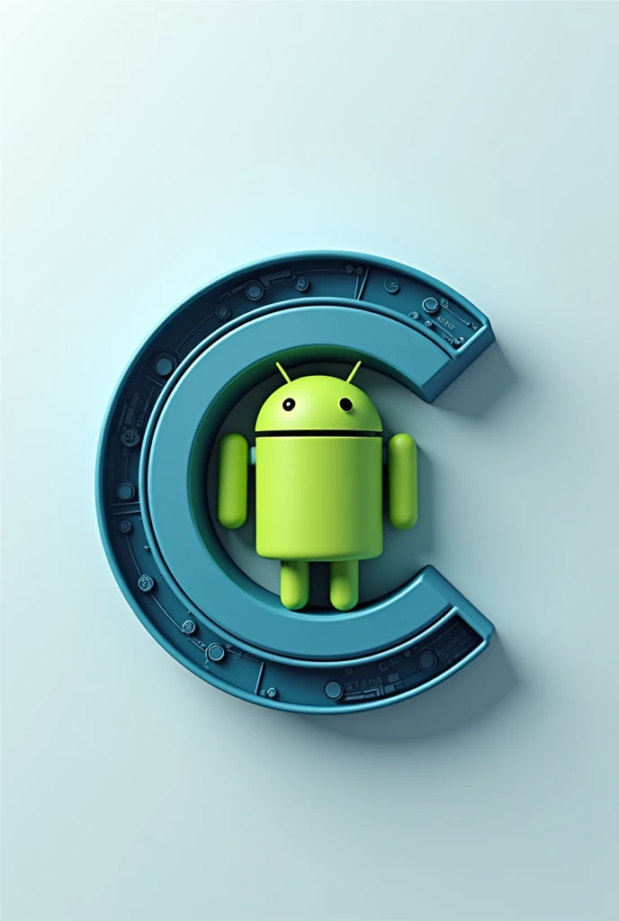 I would like a logo with C and 17 with the Android symbol larger in the middle.