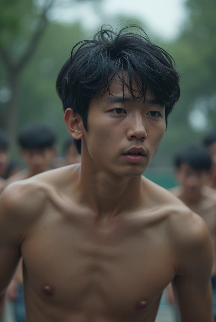 South Korea boy Korean boy suffers bullying they strip him completely naked he is in the pi