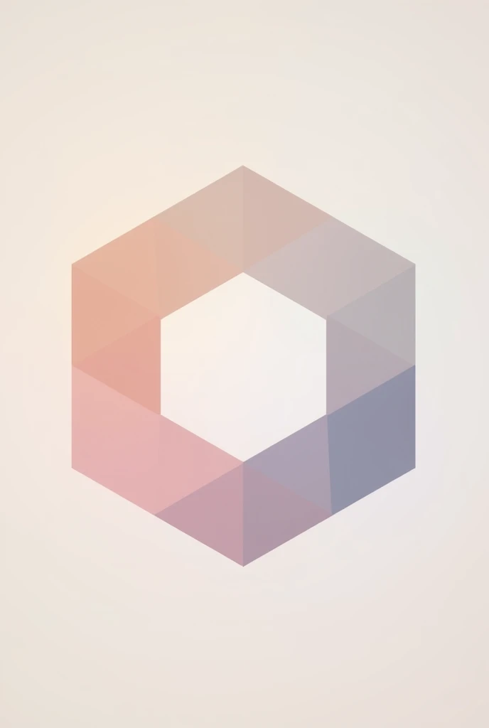 (Corporate), (logo), counselling service, named 'Equilibrium Constant Counselling', hexagone, pastel colors, color wheel