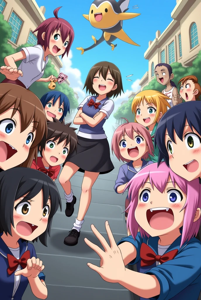 anime characters together