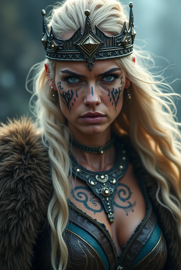 (best quality,highres,ultra-detailed), close-up, bald, tattooed, detailed facial tattoos, shirtless, muscular, fully tattooed body, magical ritual, magical symbols, black magic, dark ambiance, intense lighting, mysterious atmosphere, tribal, powerful, supernatural, mystical, enchanted, griffin symbols, spiritual connection, ritualistic movements, mesmerizing, captivating, intense gaze, confident expression, dominant presence, dark color palette, contrast, dramatic shadows, intricate details, surreal, otherworldly, ethereal, magical energy, intense emotions, powerful aura, mystical transformation, evocative, haunting, immersive composition.