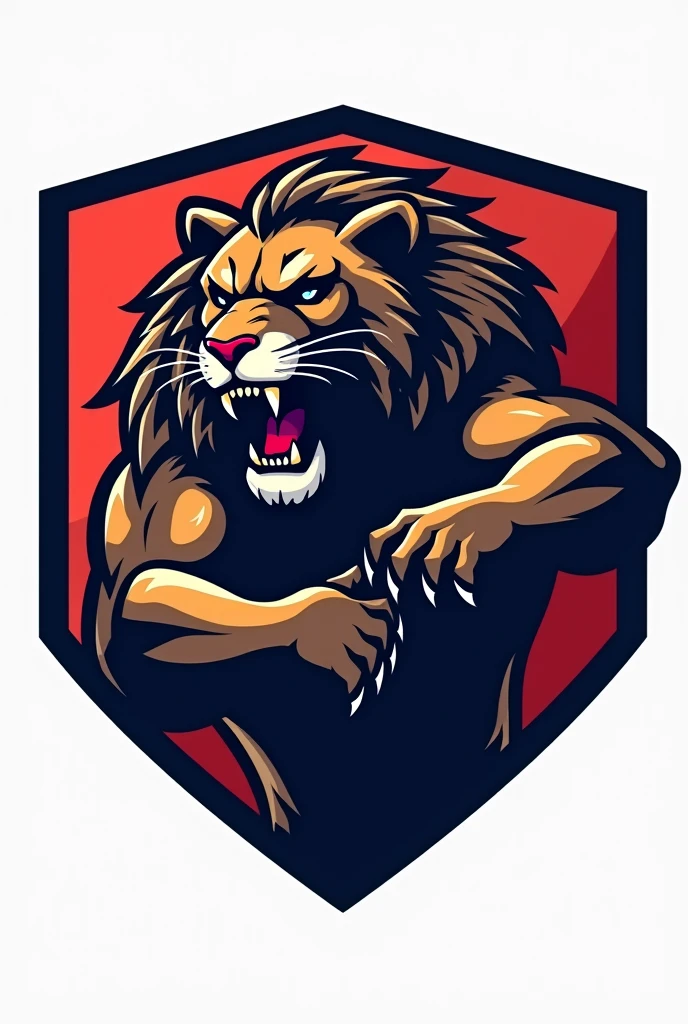AS A PROFESSIONAL LOGO FOR A VERY DETAILED ANIMAL SPORTS TEAM WITH A PROFESSIONAL COLOR THAT ATTRACTS ATTENTION AND COMMANDS RESPECT