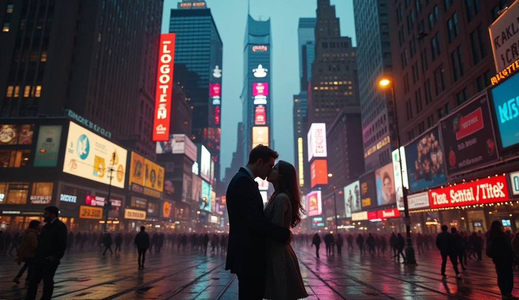 detailed city of new york in chaos, couples kissing on the streets, highly detailed, cinematic, dramatic lighting, photorealistic, 8k, hyper realistic, vivid colors, masterpiece, concept art, dramatic composition