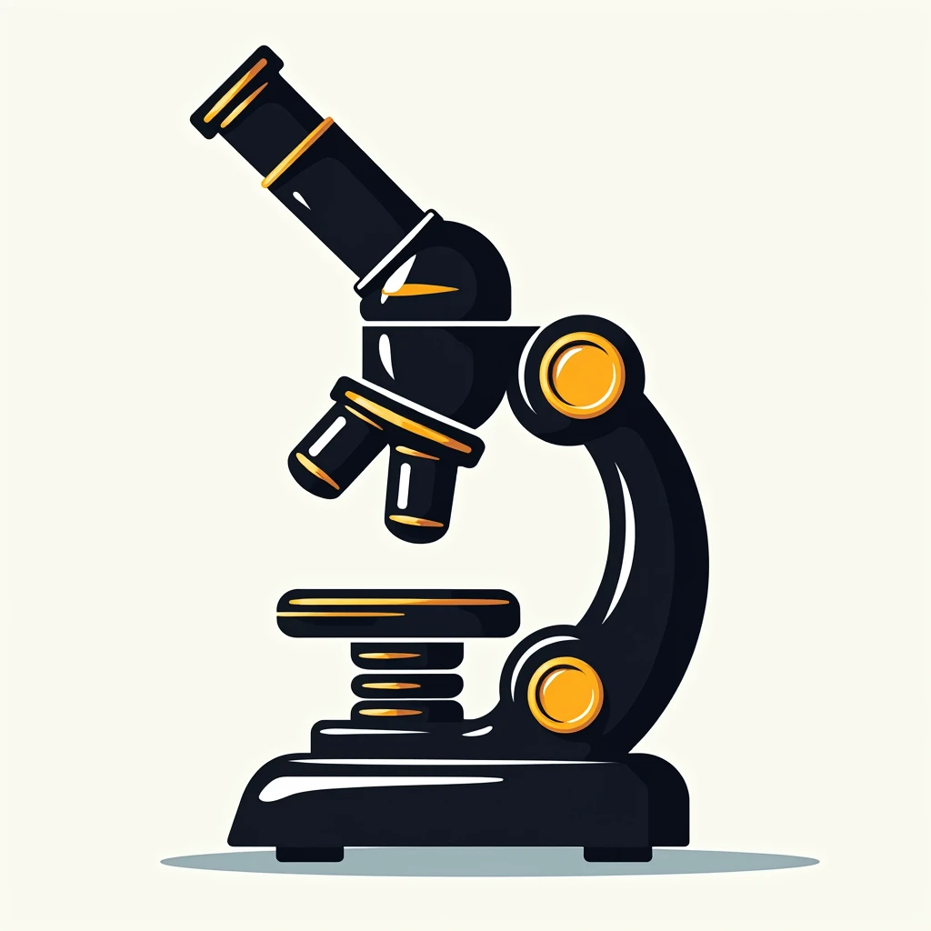 logo with van gogh microscope