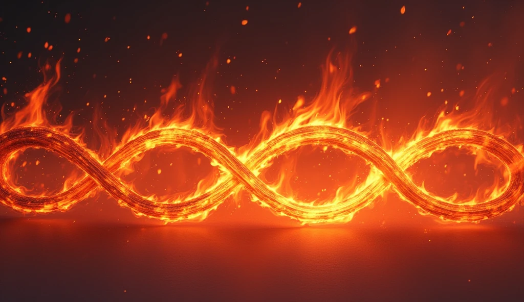 Minimalist burning cables