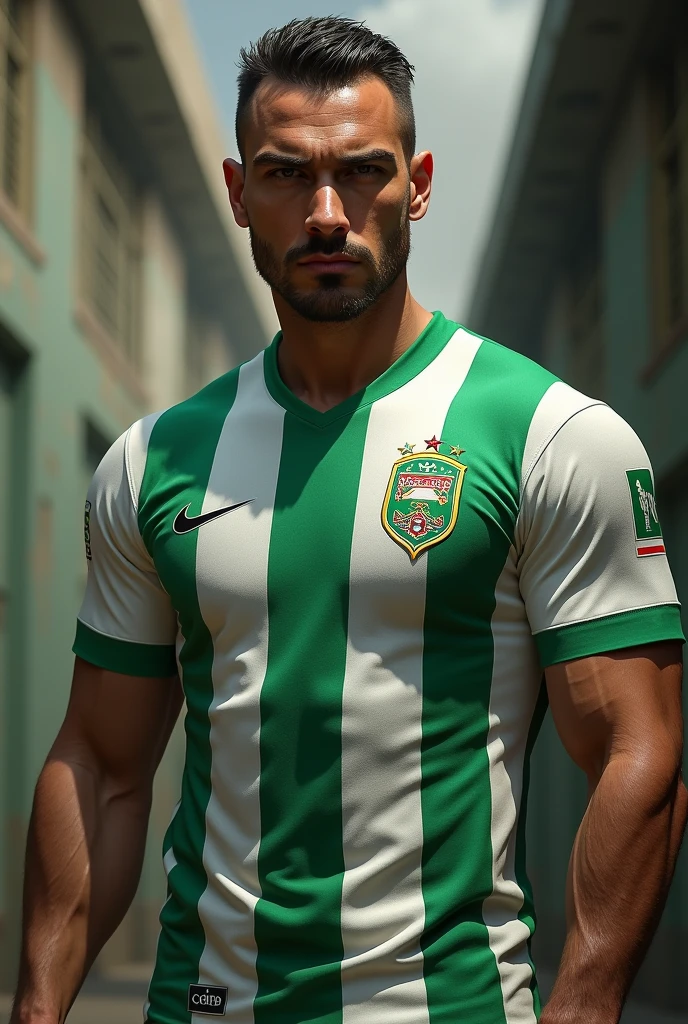 boyka with the shirt of the São Paulo Football Club team