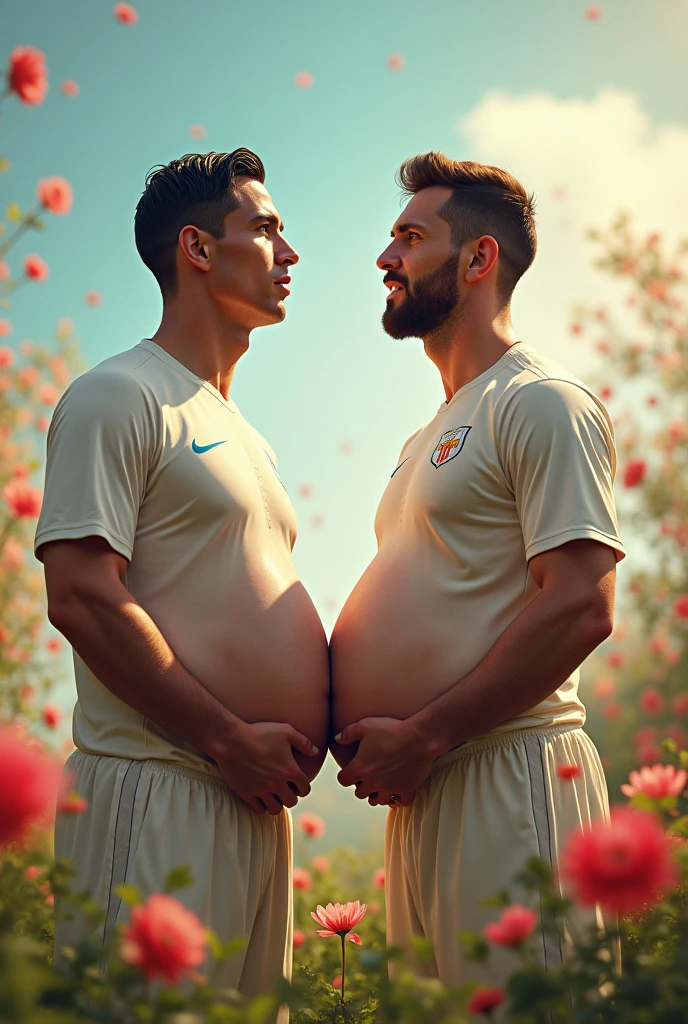 Ronaldo pregnant Together with Messi