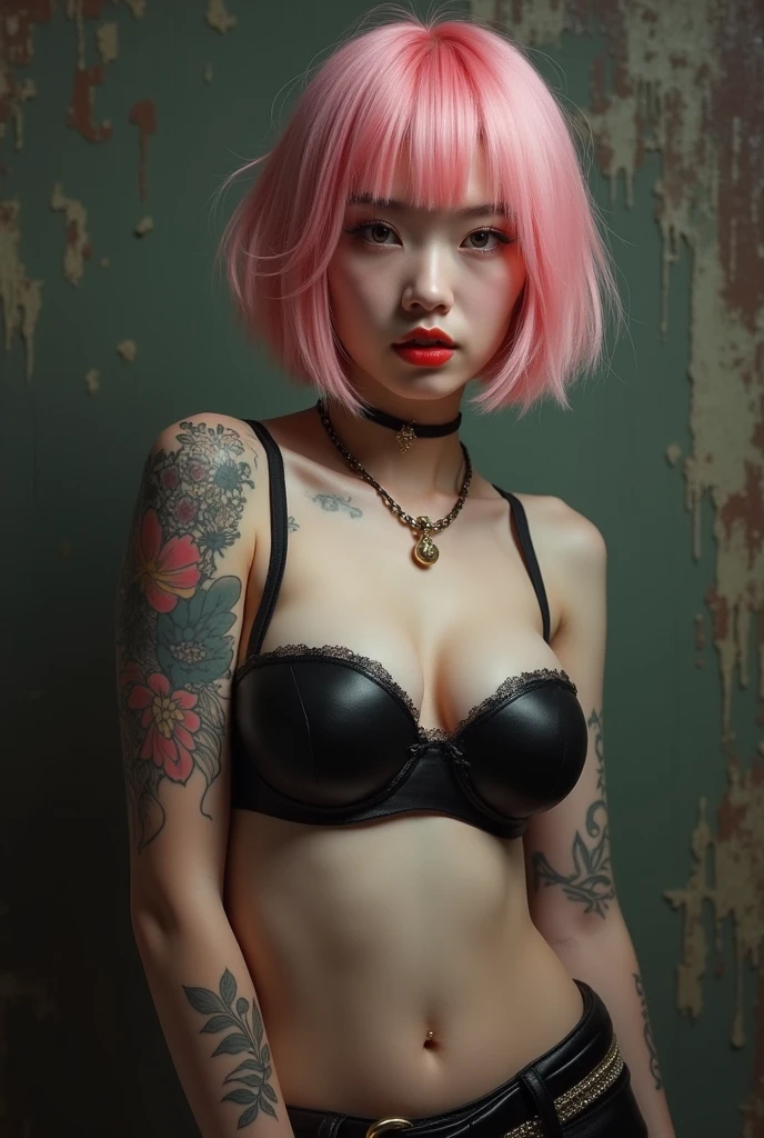 sakura haruno, adult girl, medium breasts, breasts grabbed, bondage, injured, defeated, tied up, torn clothes, being raped, art style, long hair, penetrated, pinned down, pink hair, 30 years old, penis in pussy, pain, groped, choking, being raped by sasori