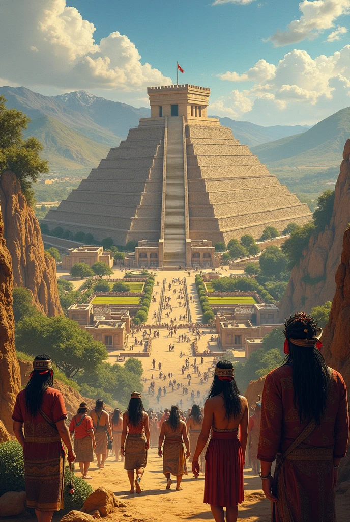 Image that shows the early American civilizations and their advancements