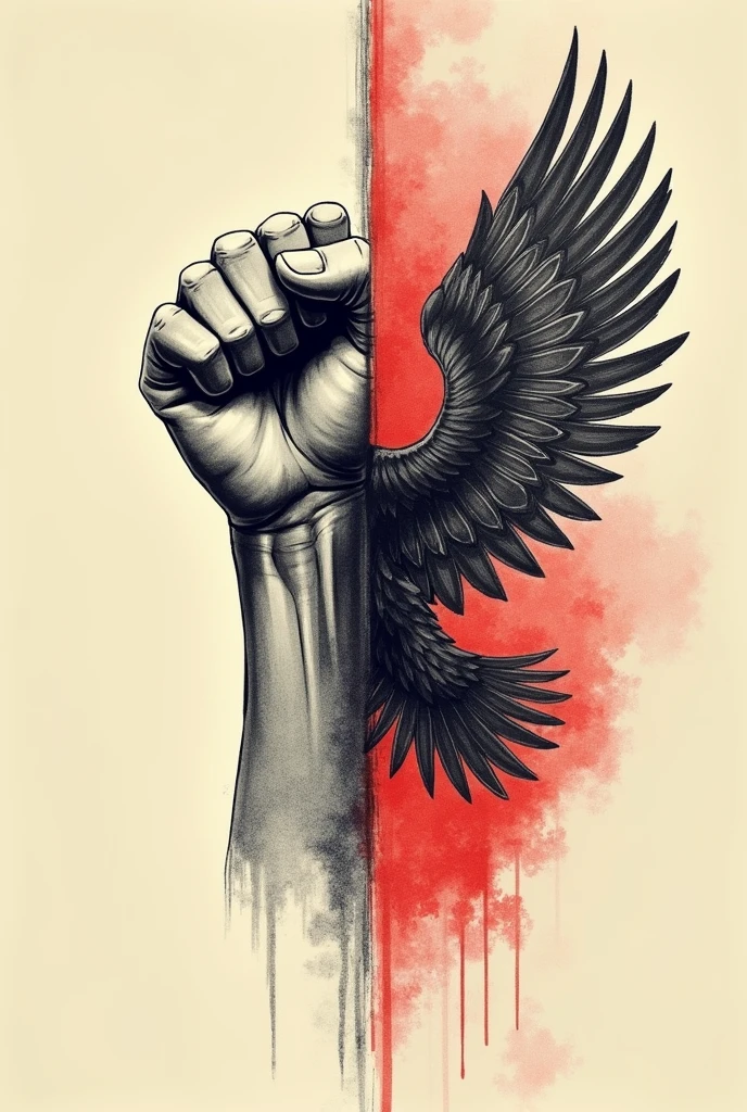 Sorry for the confusion! I'll try to simplify it..
An easy drawing of socialism and fascism together could look like this:
1. **Socialism**: A common symbol is a **Fist Grenching** pulled up, representing the power of workers.
2. **Fascism**: A symbol is the **Eagle**, which is often used to represent power and authority.
For a simple drawing, you can draw **um Fist Grenching** on one side and **uma Eagle** from the other. They could be side by side or overlapping a little., showing the union of the two concepts.
If you prefer, I can generate a digital image based on this description.