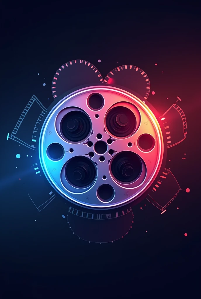 Create a logo or photo for a page dedicated to posting movie and series clips