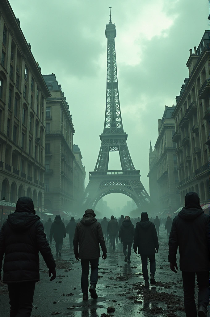 Create Paris full of zombies