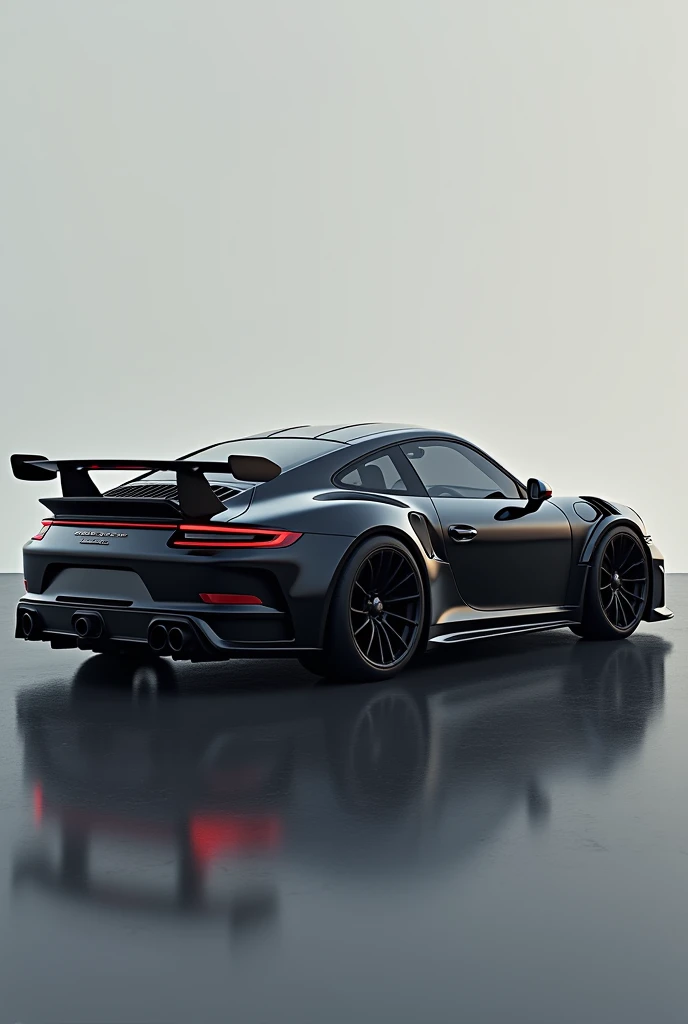 Porshe 911 GT3 realista preta



