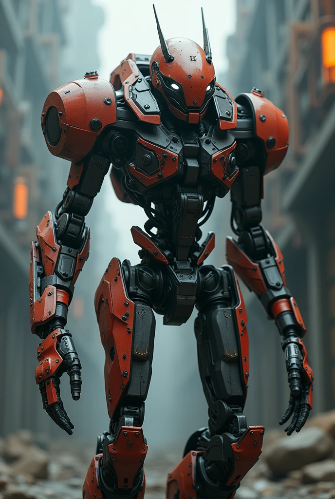 Crea un oc de la serie de Murder Drones